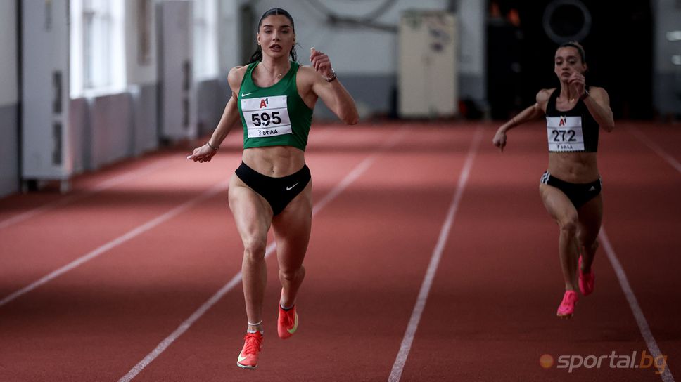 Радина Величкова спечели спринта на 60 метра на втория международен