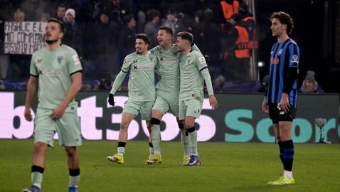 Билбао обърна Аталанта на "Гевис" и излезе на полпозишън за директните елиминации