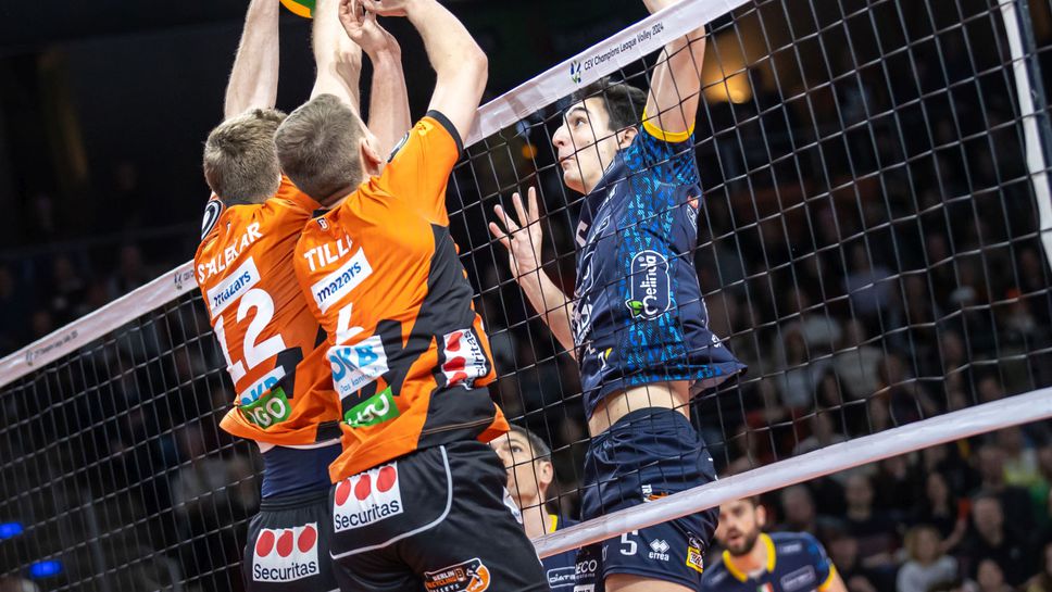 Тренто отнесе Берлин РВ в първия 1/4-финал в ШЛ