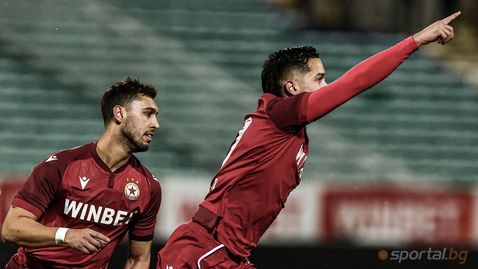 Феноменален дебютен гол прати ЦСКА в топ 3 и спря кошмарна серия на "червените" срещу Славия