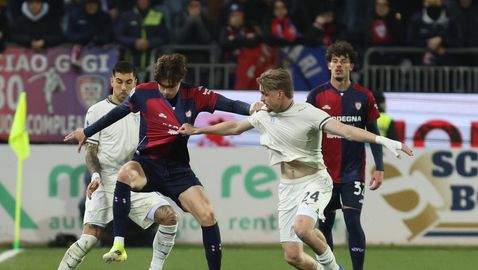 Лацио продължи да се дъни и не вкара на десет от Каляри