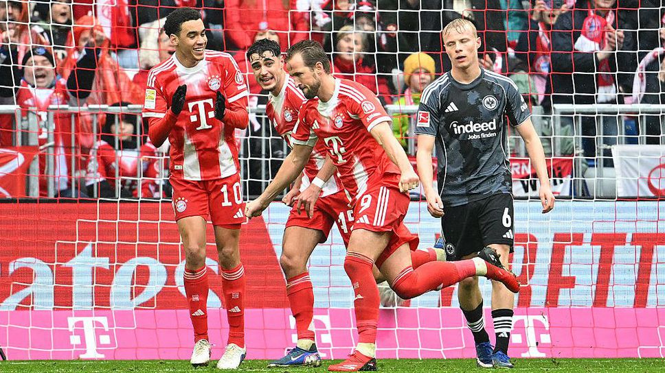 Байерн 2:0 Айнтрахт, Кейн удвои за баварците