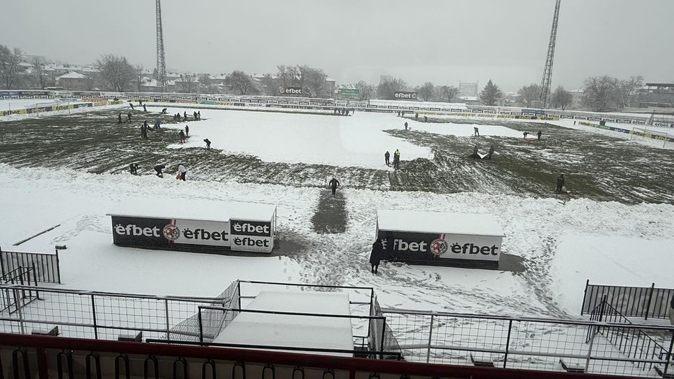 Мачът между Локомотив Горна Оряховица и Пирин Благоевград няма да