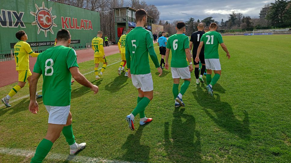 Вихрен Сандански победи с 3 1 втория отбор на Лудогорец