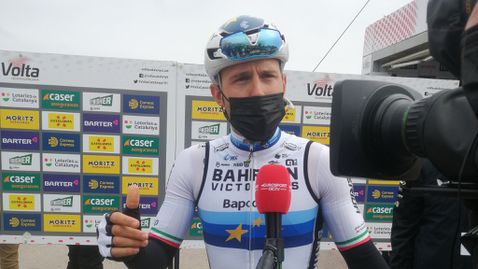 Италиански колоездач е приет в болница след падане по време на обиколката на Каталуния