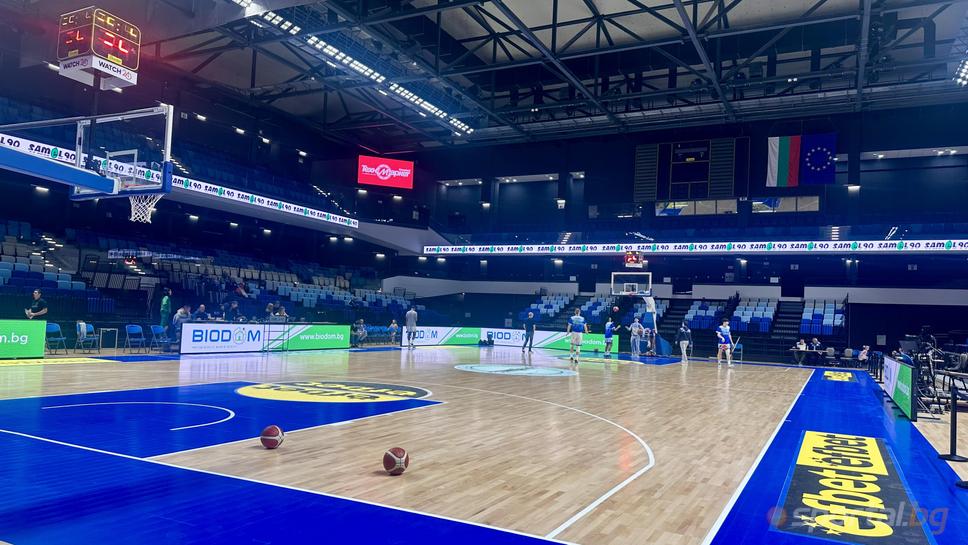 Арена "СамЕлион" става "най-горещата" баскетболна точка в България
