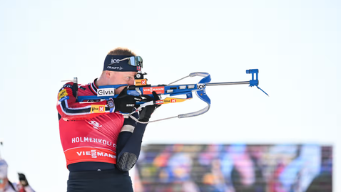 Йоханес Тингнес Бьо спечели последния спринт за сезона в биатлона