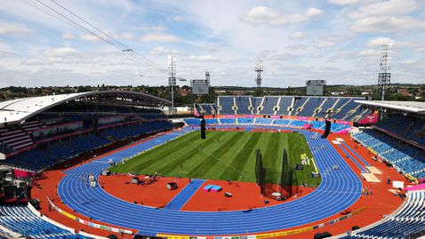 Строят допълнителни трибуни за Европейското по лека атлетика в Бирмингам