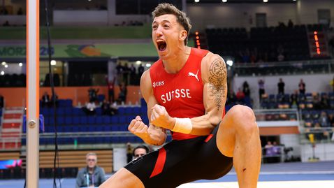 Ехамер подобри световния рекорд в седмобоя за златото в Торун