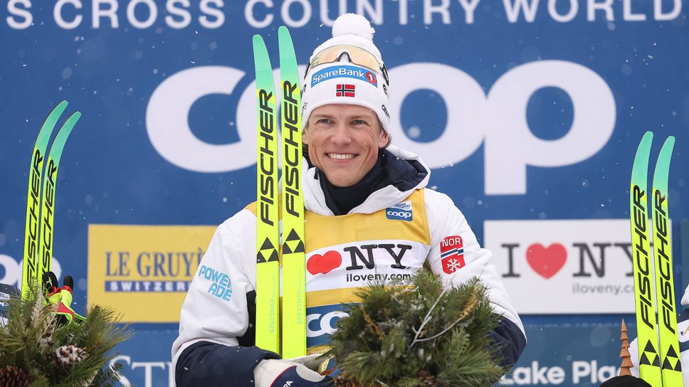 Йоханес Клаебо се завърна на пистата след сътресение на мозъка