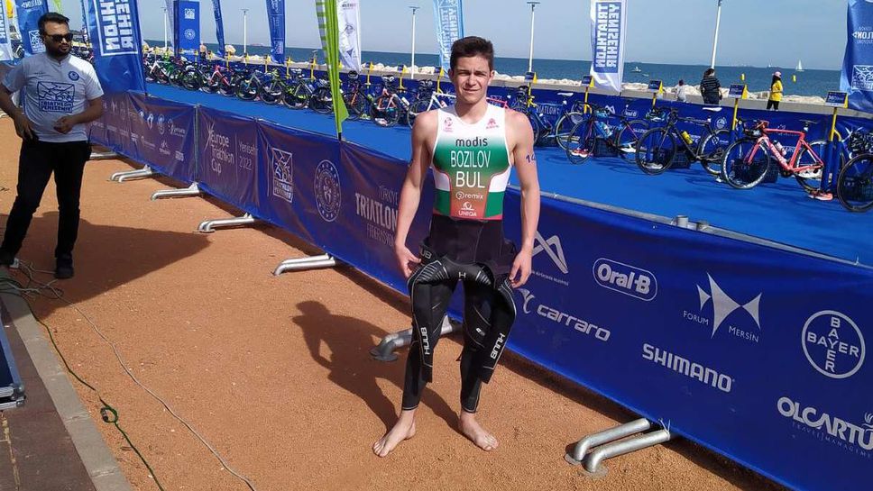 Александър Божилов - 15-ти на Европейска купа по триатлон