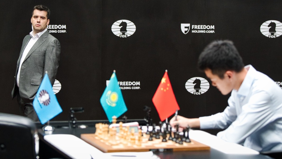 Най-дългата партия от битката за световната титла остана без победител