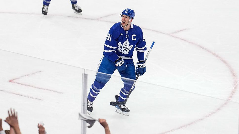 Торонто разби Тампа Бей, Таварес с хеттрик