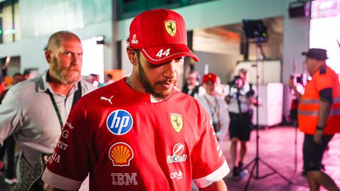  Хамилтън даде 32-секундно изявление след финала в Джеда 