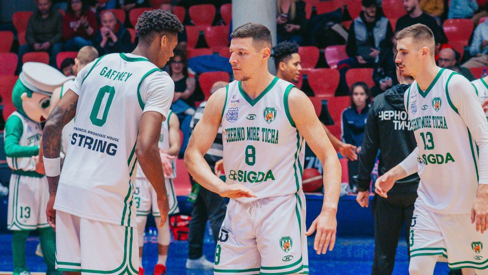 Черно море Тича ще играе в зала "Конгресна" от самото начало на плейофите