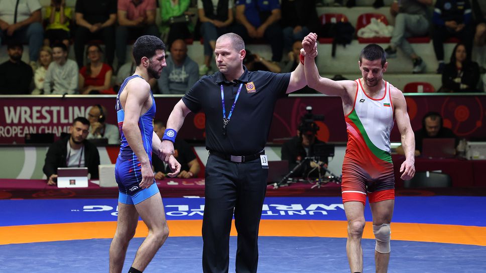 Стефан Григоров спечели бронз на Европейското по борба в Тирана
