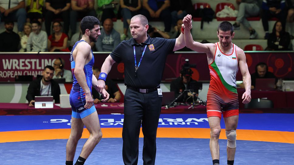 Стефан Григоров спечели бронз на Европейското по борба в Тирана
