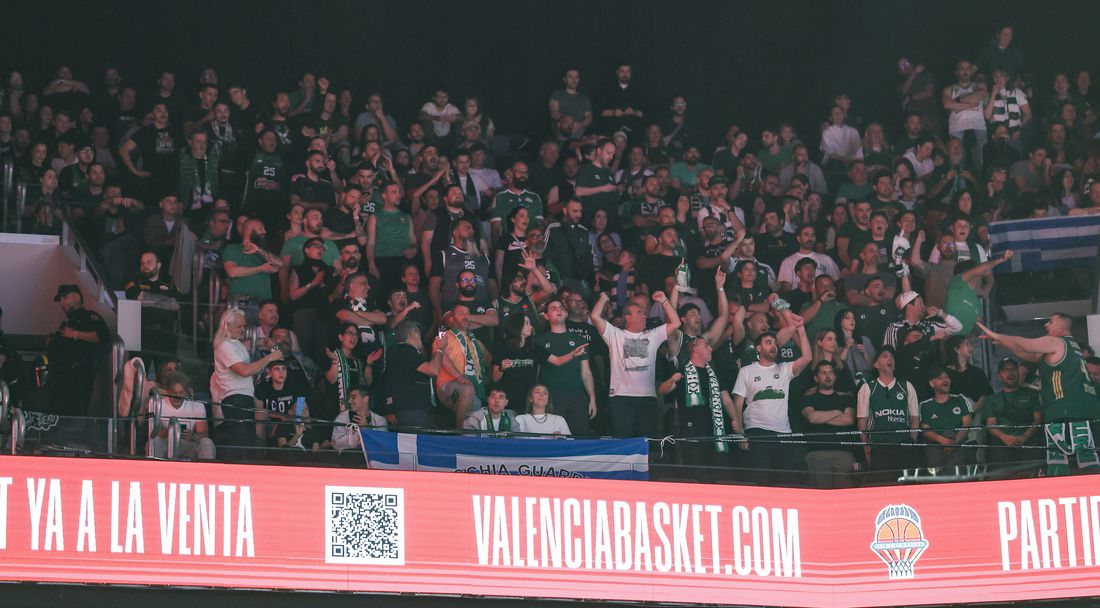 Панатинайкос оглави класацията по средна посещаемост в редовния сезон на Евролигата