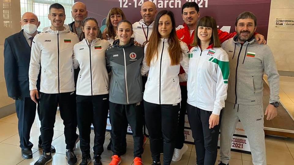 България в битка за бронза в отборната надпревара кумите жени на Европейското