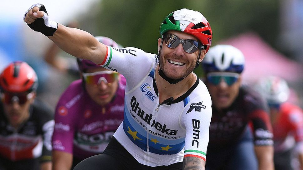 Джакомо Ницоло постигна първа етапна победа в Обиколката на Италия