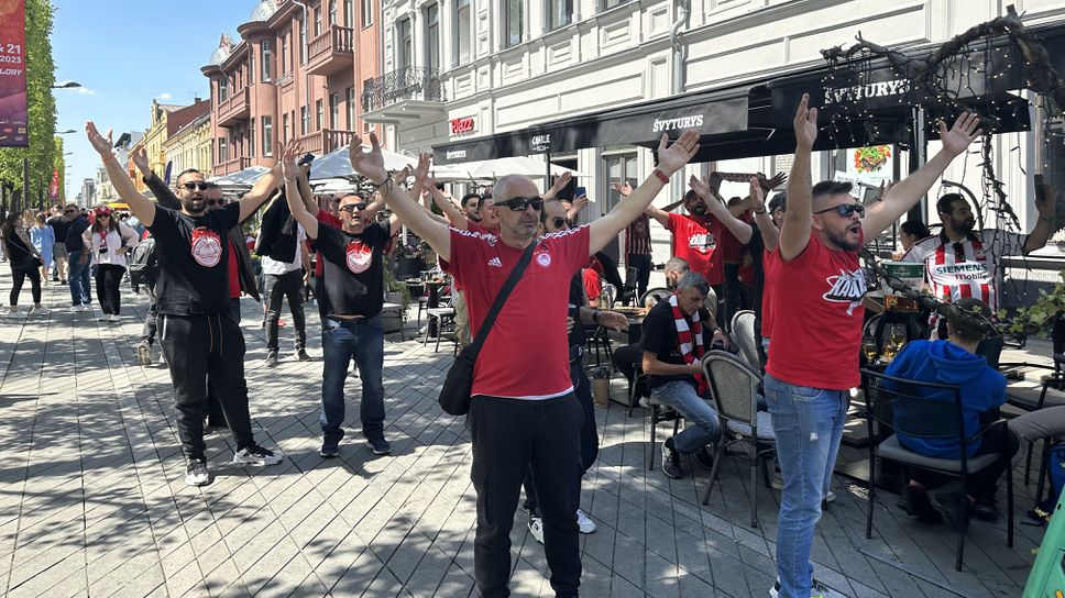 Балкански страсти в центъра на Каунас