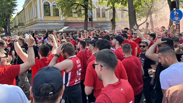 Екипът на Sportal bg в Каунас взе мнения от феновете