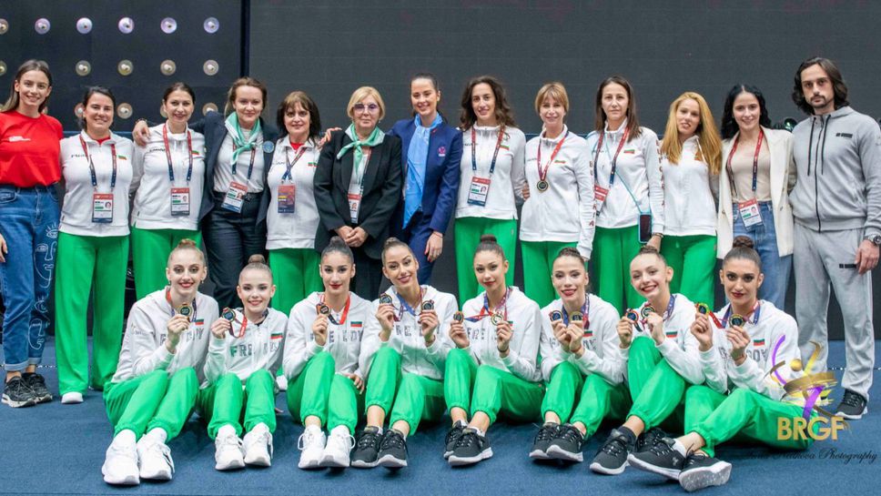 Българките спечелиха рекордните 13 медала на Европейско първенство по художествена гимнастика