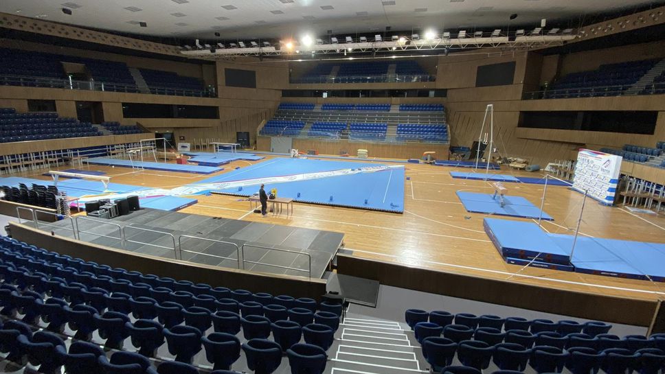 Във Варна са напълно готови за началото на Световната купа по спортна гимнастика