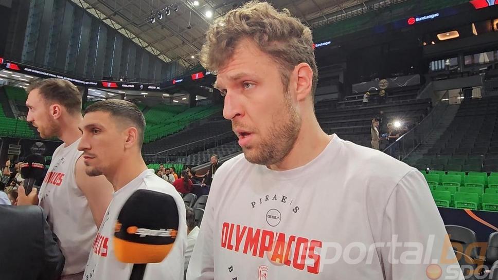 Везенков пред Sportal.bg: Олимпиакос обича да печели трофеи в залата на Панатинайкос