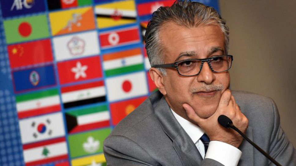 Шейх Салман ще работи без заплата, ако го изберат за президент на ФИФА