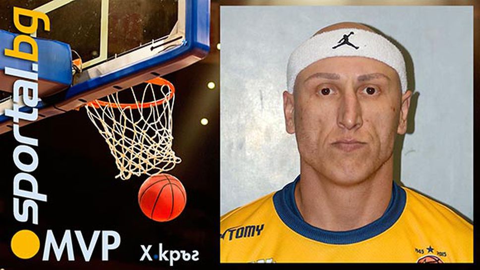 Милиян Боцка - MVP на X кръг на НБЛ