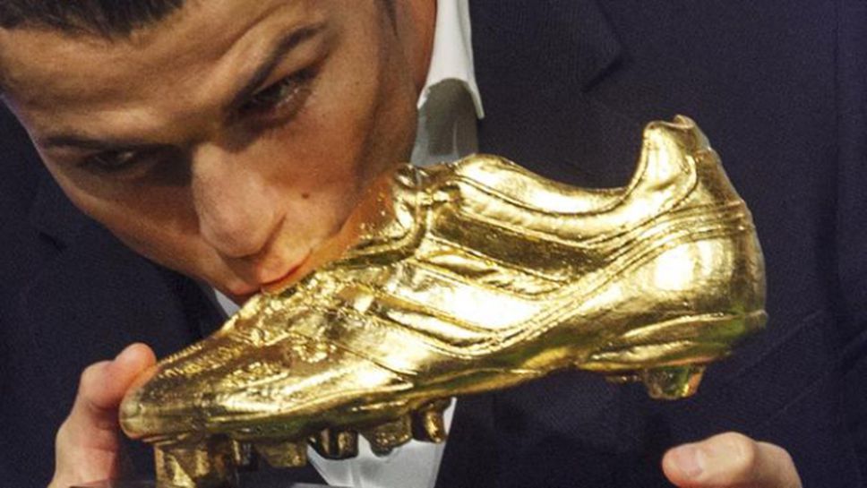 Кристиано Роналдо получи "Златната обувка"