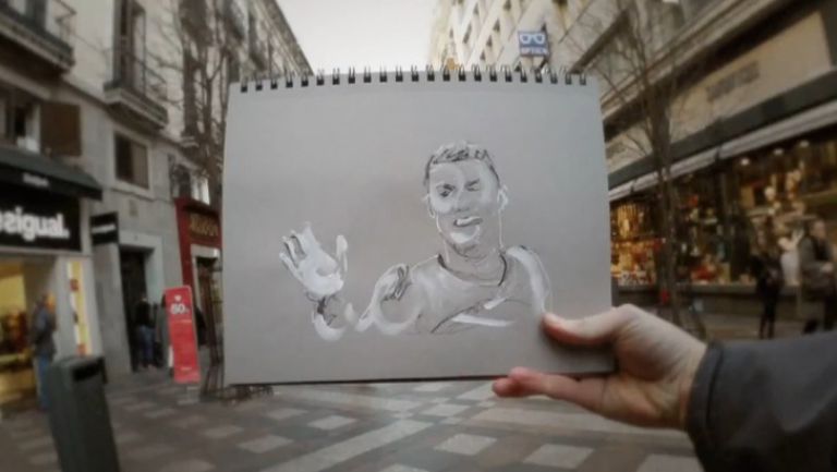 Вижте този уникален скечбук за Кристиано Роналдо