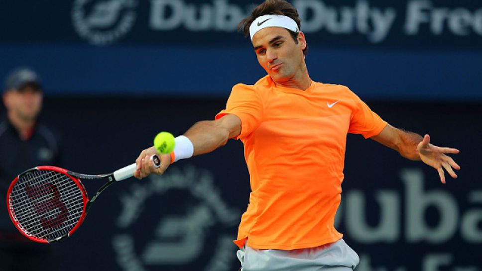 Федерер е шампион в Дубай за седми път
