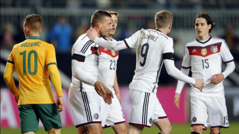 Германия - Австралия 2:2