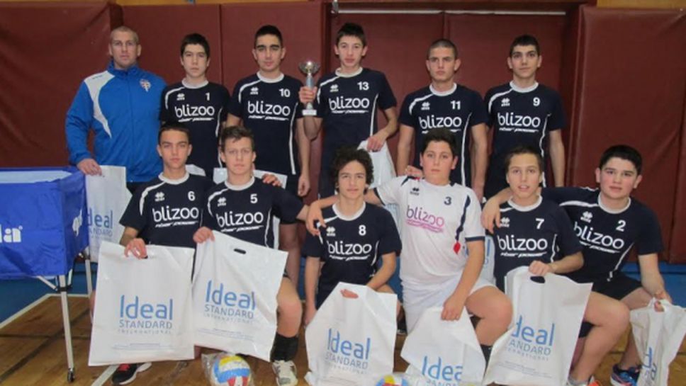 Тони спорт (Берковица) спечели коледния турнир по волейбол за момчета до 15 години