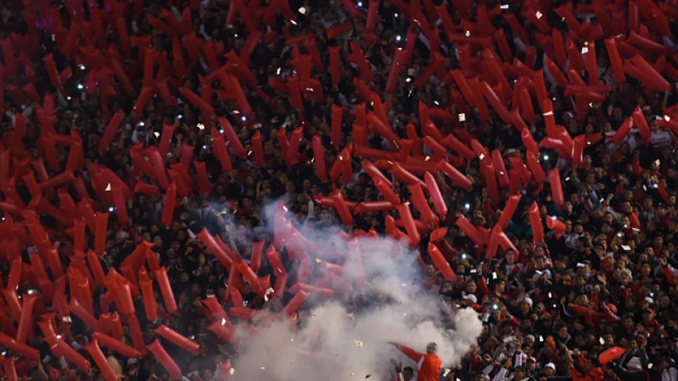 "Червено-бяла" Аржентина празнува след успеха над Бока