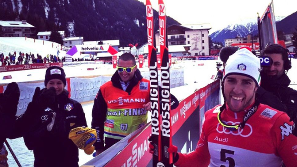 Федерико Пелегрино триумфира спринта от СК по ски-бягане