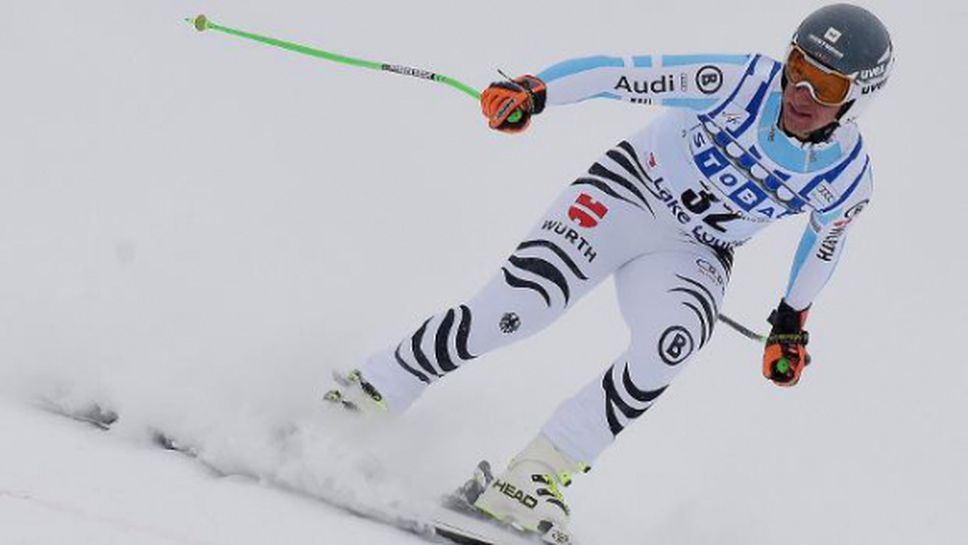 Германец с най-добро време в първата тренировка преди последното спускане