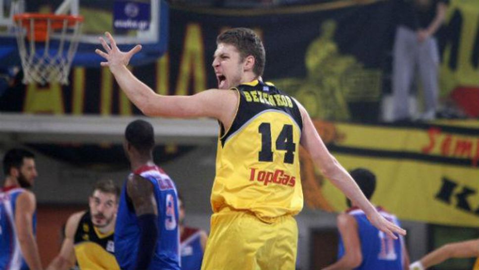 Везенков бе избран за най-полезен играч на кръгa в Гърция