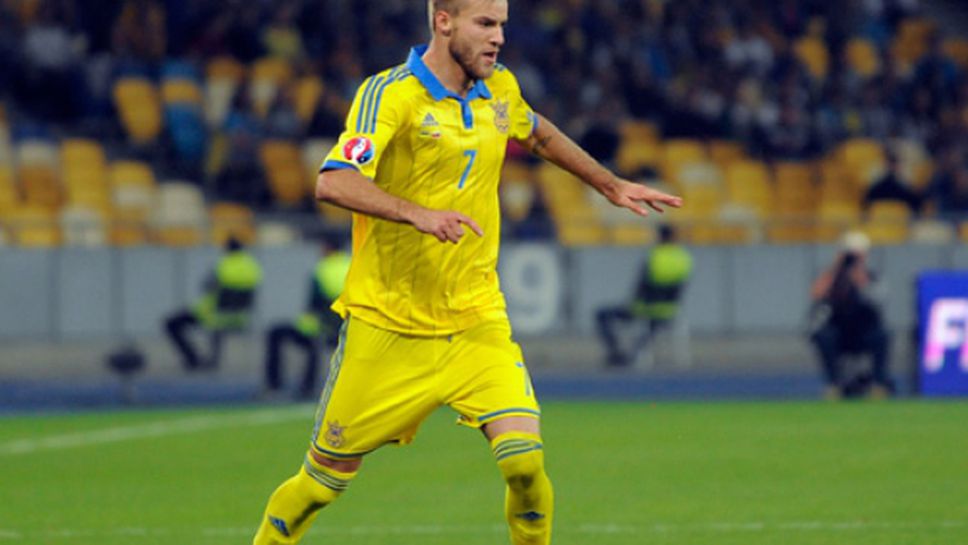 Андрей Ярмоленко е най-добър футболист на Украйна