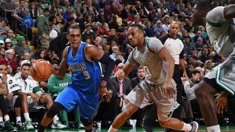 Рондо изригна с 29 точки за Далас при завръщането си в Бостън