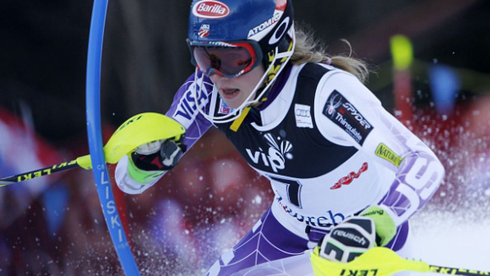 Неудържимата Шифрин с втора поредна победа в слалома