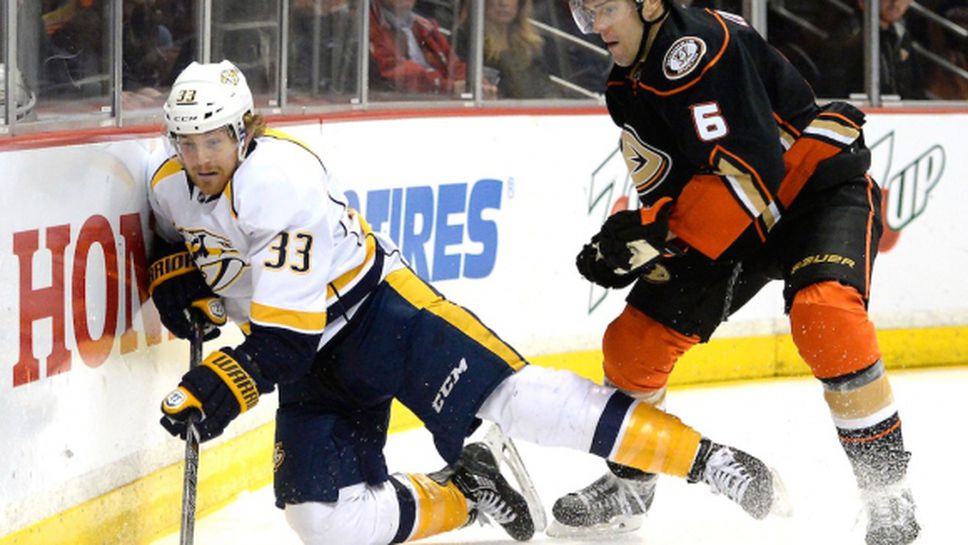 Лидерът в НХЛ Анахайм с нов успех