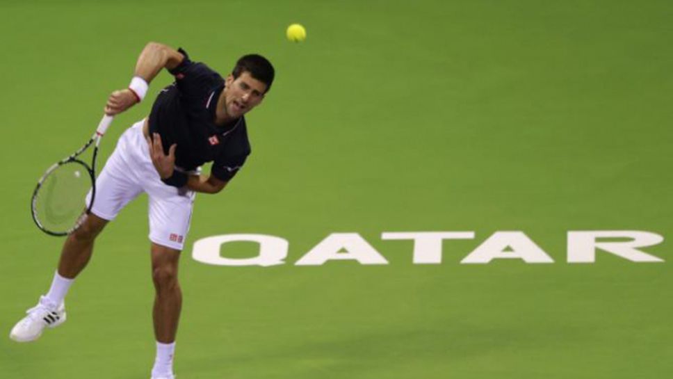 Джокович помете сърбин на старта в Доха