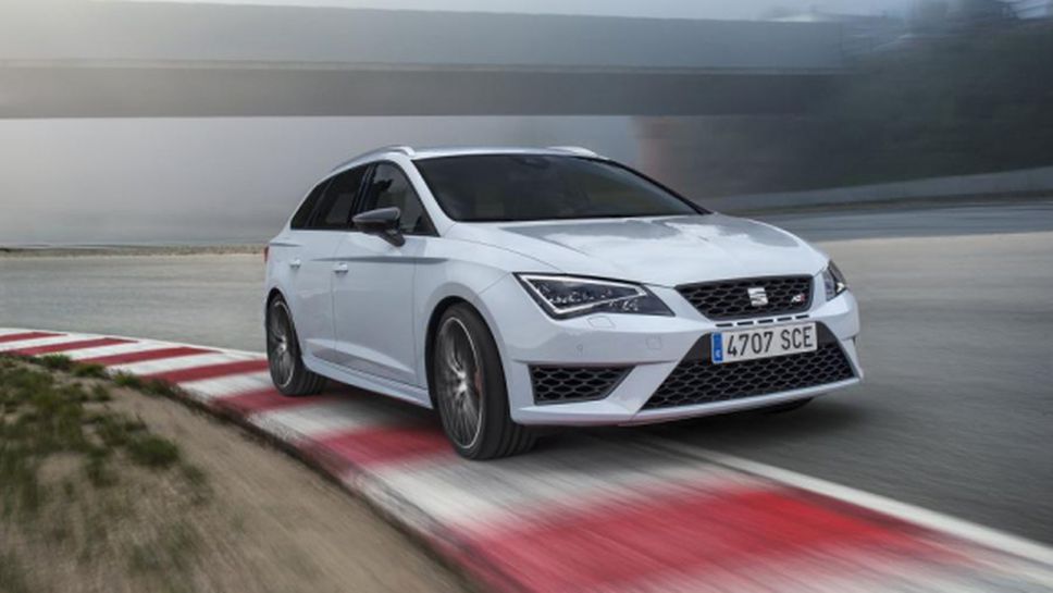 Seat представиха Cupra версия на Leon ST (Снимки)