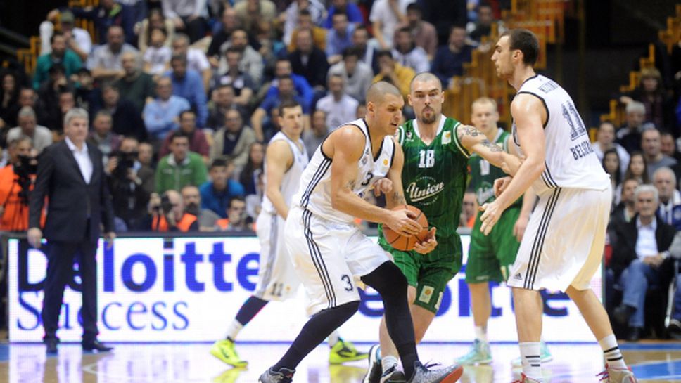 Партизан удържа Гларуса и Олимпия пред 7000 в “Пионир”