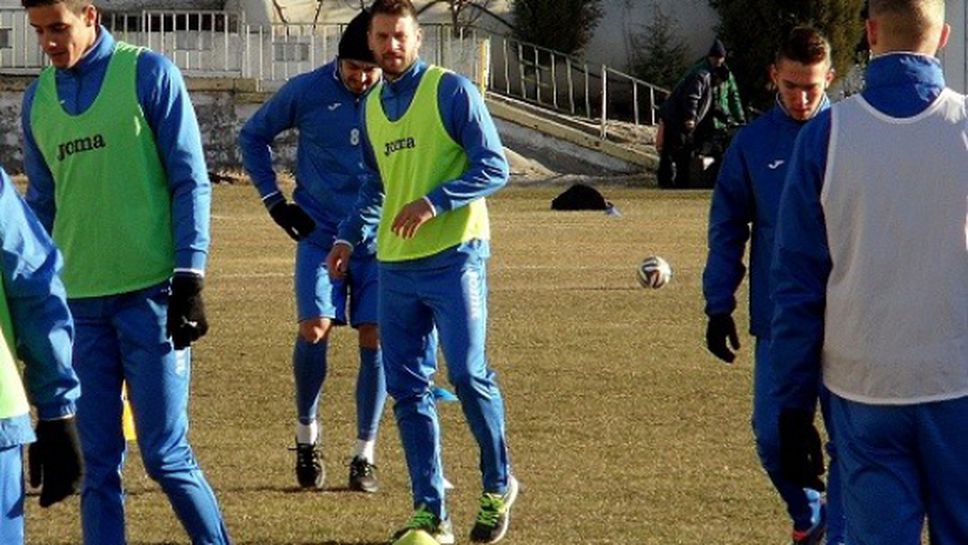 Нину направи първа тренировка с Левски