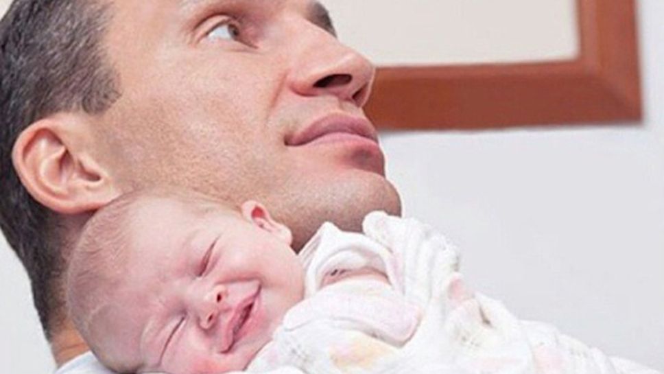 Кличко присъствал на раждането на дъщеричката си