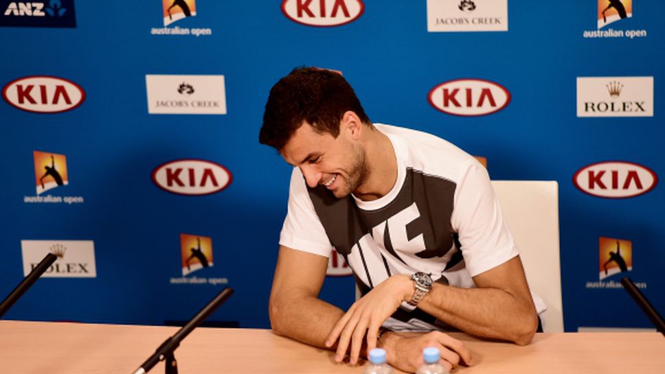Димитров: Не съм разколебан от загубата от Федерер